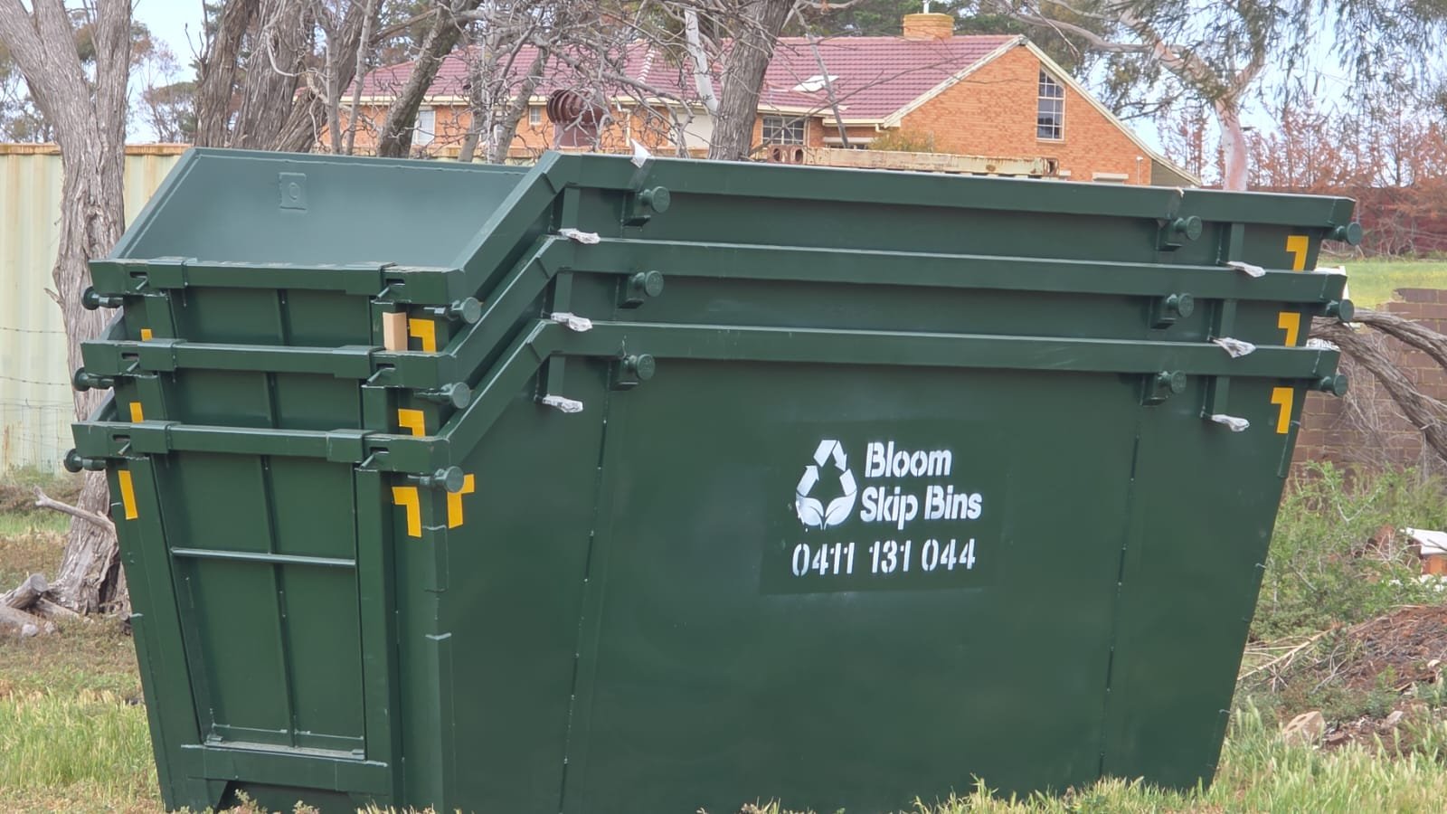 Bloom Skip Bins 8m³ skip bin in Melbourne
